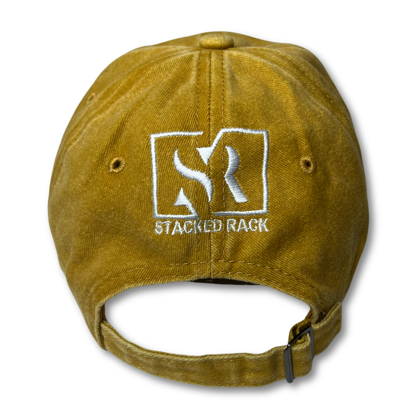 Acid-Wash Baseball Hat (YELLOW)