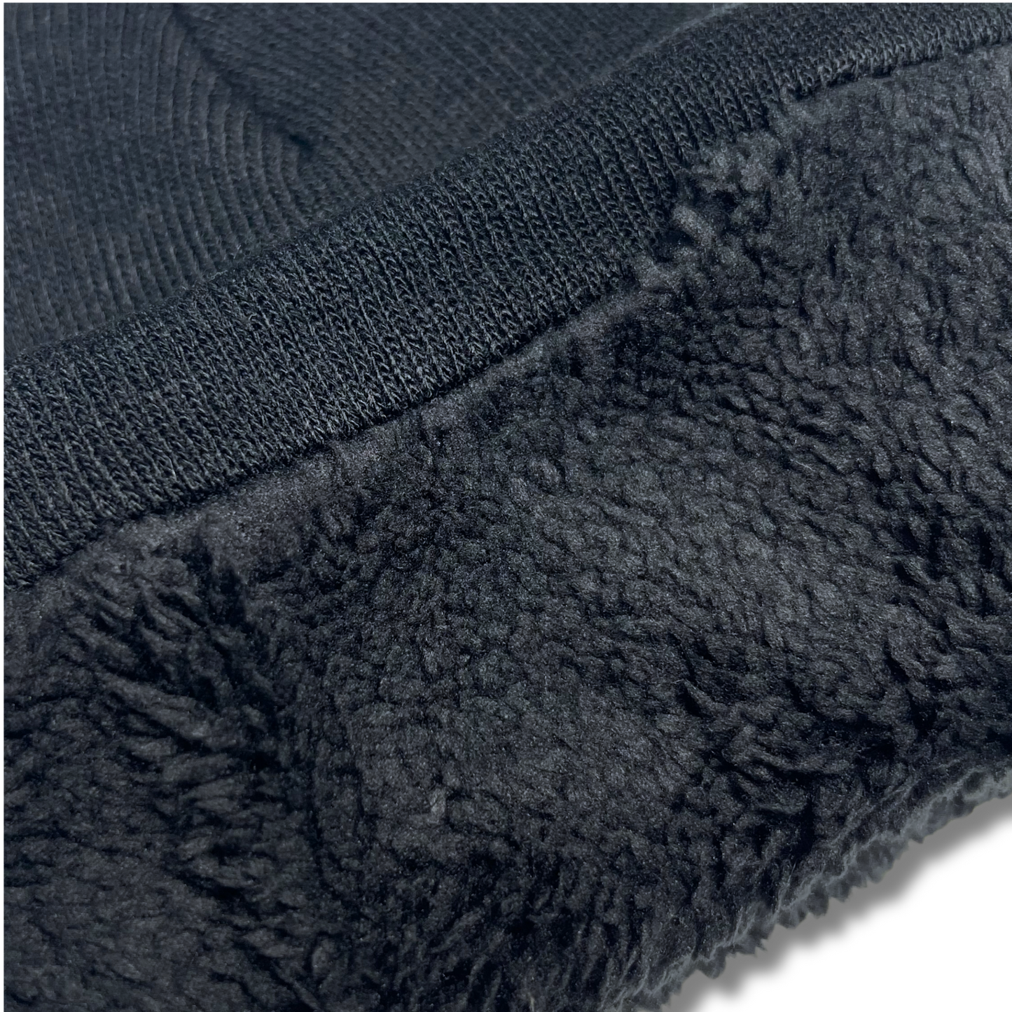 Fleece Lined Beanie (BLACK)