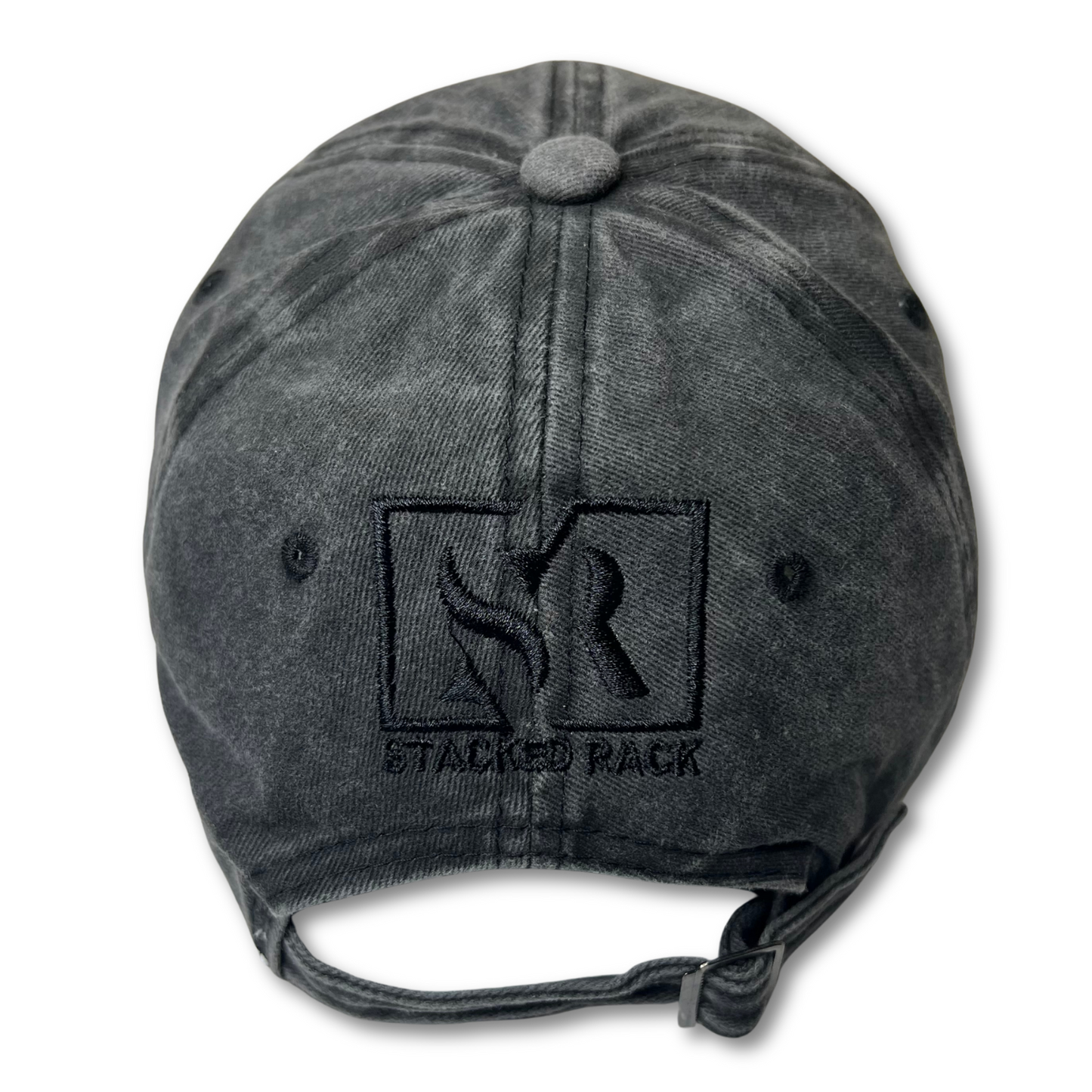 Acid-Wash Baseball Hat (BLACK)